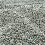 building crushed stone of fine fraction. fine gravel crushed sto